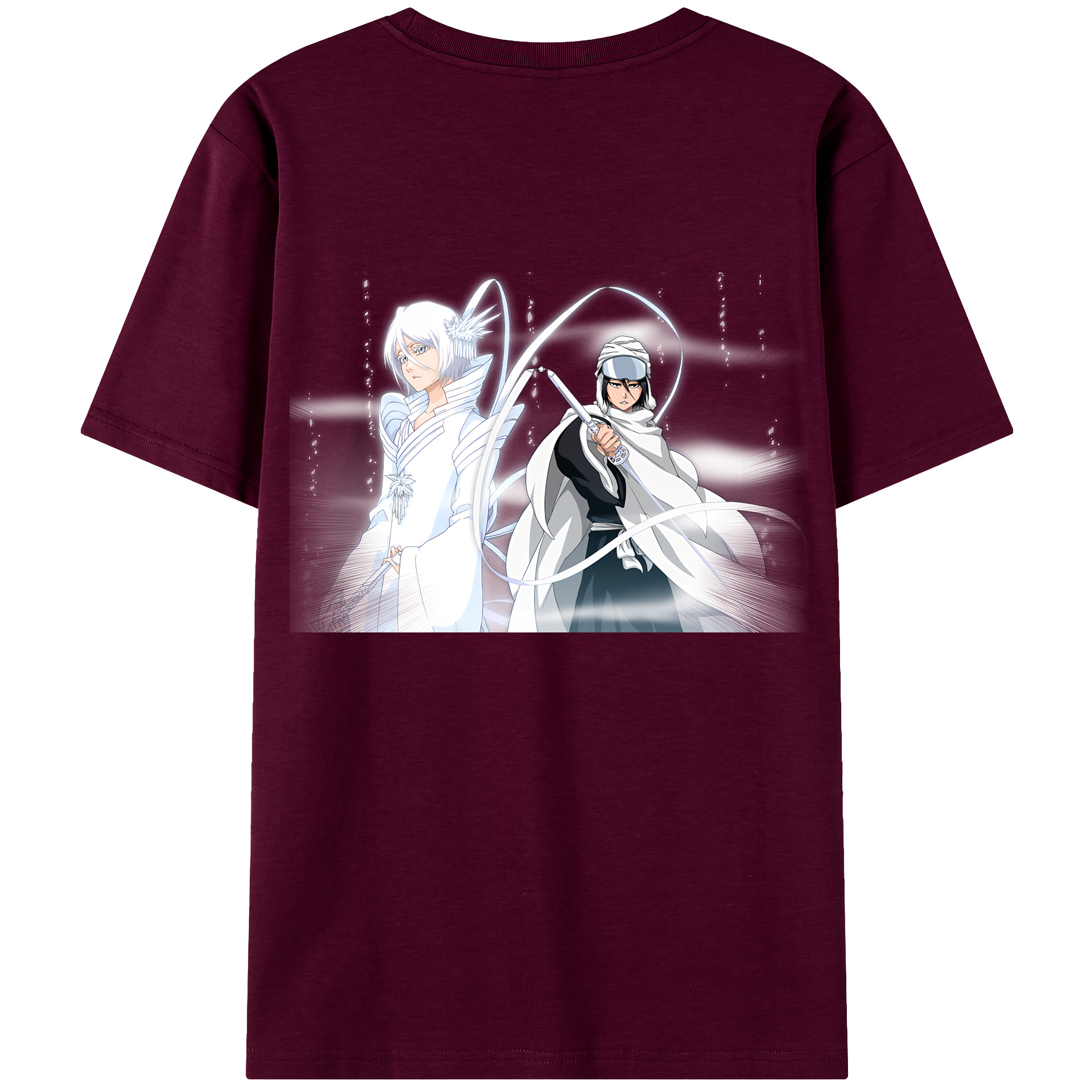（画像用） ブリーチ 朽木ルキア BLEACH Kuchiki Rukia レディース半袖Tシャツ(バックプリント)